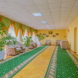 Коридор в санатории Москва в городе Кисловодске - фотография