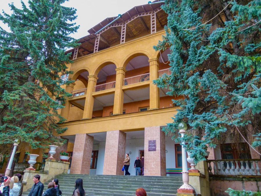 1 корпус в санатории Москва в городе Кисловодске - фотография
