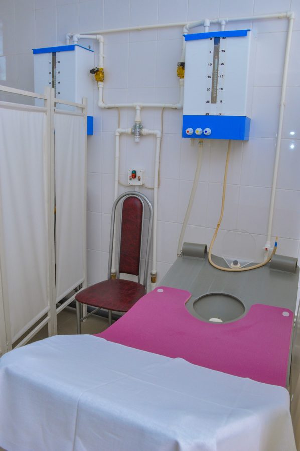 Орошение кишечника нарзаном в санатории Москва в городе Кисловодске - фотография