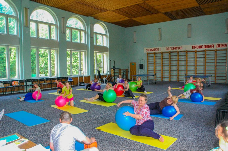 ЛФК в санатории Москва в городе Кисловодске - фотография
