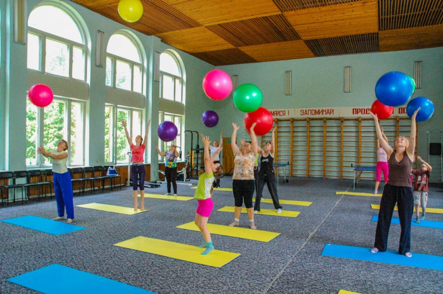 ЛФК в санатории Москва в городе Кисловодске - фотография