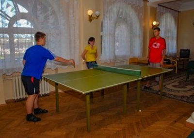 Настольный теннис в санатории Москва в городе Кисловодске - фотография