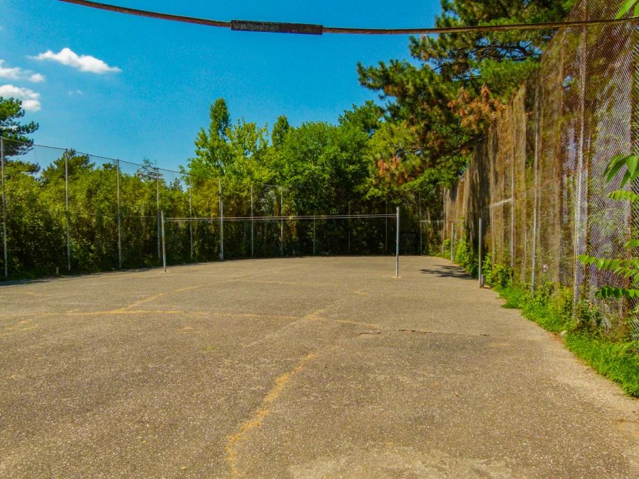 Спортивная площадка в санатории Москва в городе Кисловодске - фотография