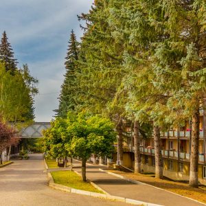 Теплый переход между корпусами в санатории Москва в городе Кисловодске - фотография