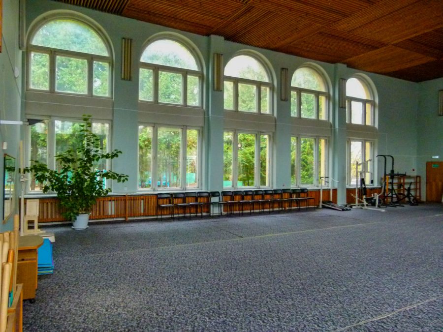 Тренажерный зал в санатории Москва в городе Кисловодске - фотография