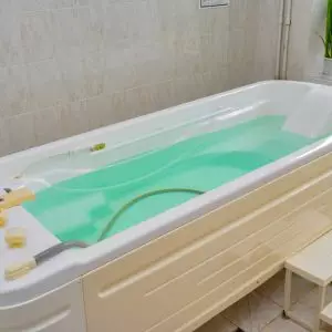 Нарзанная ванна в санатории Москва в городе Кисловодске - фотография