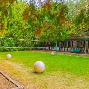 Спортивная площадка в санатории Москва в городе Кисловодске - фотография